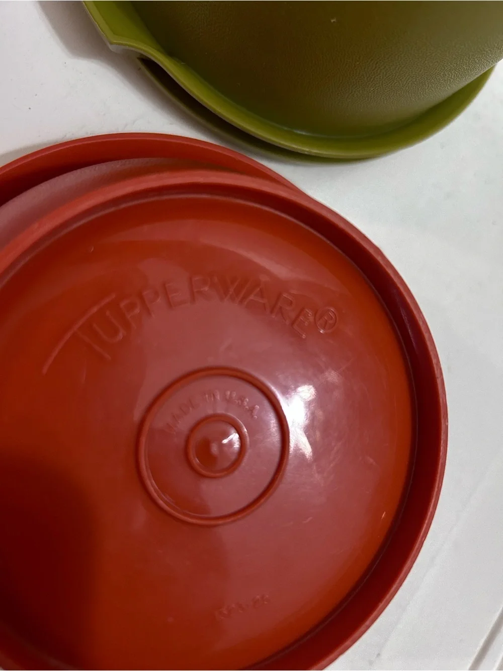 10 pieces Vintage 1970 Tupperware food Storage Bowl Set- Multi-Color